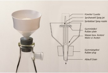 VAKUWASCH cuvette and small vessel rinser